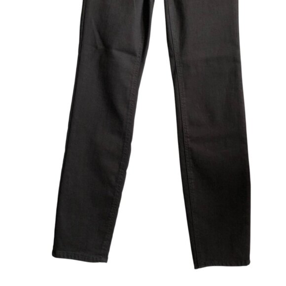 Silver Jeans Infinite Fit High Rise Straight Leg Jeans Sz Small Black Denim NWT - Picture 4 of 13